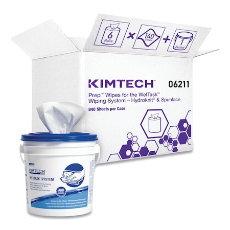 Kimtech Towels & Wipes, Roll, Unscented, White, 6 PK 0621102